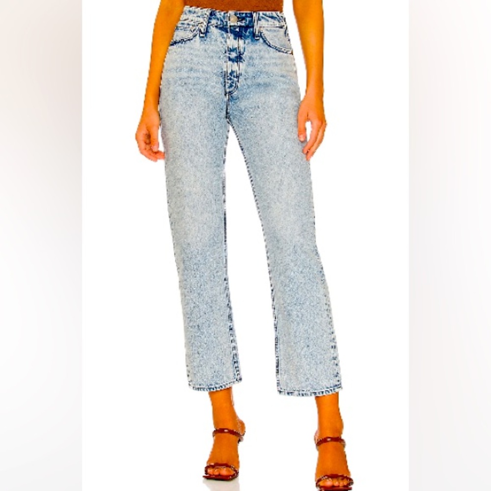 NWT - Rag & Bone Alex High-Rise Ankle Straight in Denim-Light